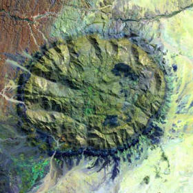 Namibias grtes Bergmassiv: der "Brandberg"